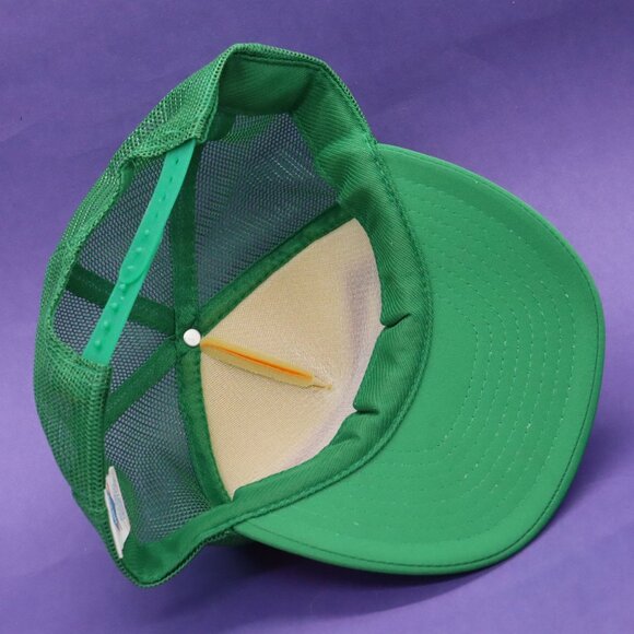 Mint Vintage Quinipissa Lodge BSA Nissin Rope Trucker Hat Mesh Snap Back Taiwan - Picture 7 of 9